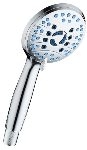 Aquacare - Duschkopf mit Präzisions-Sprühdüsen - Duschinnovation für Ihr Spa-Erlebnis - 8 wohltuende Einstellungen - wassersparende Funktion - leichte Montage - für alle gängigen Duschschläuche