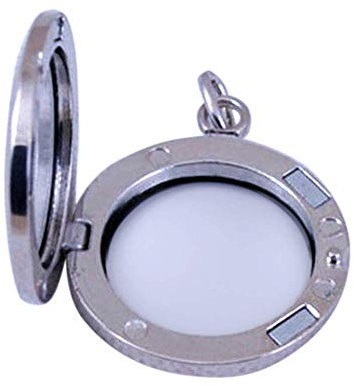 DIY Anhänger Charms Medaillon Runde Charms Living Memory Floating Legierung Glas Schmuck Geschenk Kreative und exquisite Verarbeitung, Glas, Andere Edelsteine