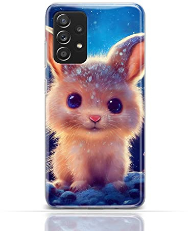 CoverHeld Hülle für iPhone 6 / 6s Handyhülle Schutzhülle aus Silikon TPU Softcase mit Motiv 3484 süßer 3D Hase Blaue Augen