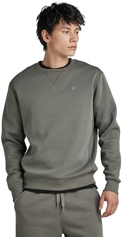 G-Star Men's Premium Core Sweater, Grey (gs grey D16917-C235-1260), XS