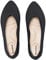 Veittes Women's Wide Width Flat Shoes - Comfort Ladies Soft Breathable Slip-On Knitted Ballet Flats.(2205001-2,BK02/FK,UK4.5 Wide)