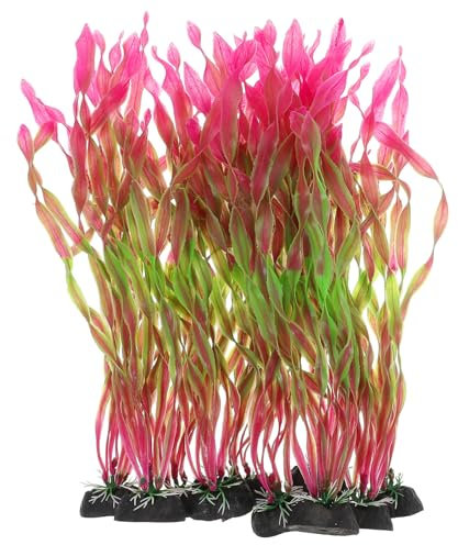 BESPORTBLE 10 Pièces Aménagement Paysager D'aquarium Brumisateur pour Terrarium Ornement De Paysage D'aquarium Plantes sous-Marines Verre Décor Plastique Fournitures D'aquarium Petit Aquarium