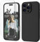 GOODVISH 3 IN 1 for iPhone 16 Pro Max Case 6.9 inch, Upgraded Camera Protection, 2 Pack HD Screen Protector, Liquid Silicone Anti-Scratch Shockproof Gel Rubber Non-Fingerprint Phone Case, Black