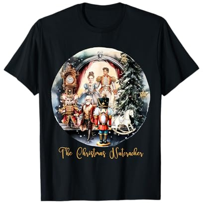 Vintage Retro The Christmas Casse-Noisette Ballet T-Shirt