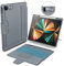 Nillkin Case with Keyboard for iPad Air 13 inch M3/M2 (2025/2024) iPad Pro 12.9 inch (6th, 5th, 4th, 3rd Generation) 180°Adjustatable Stand, Backlit Magic Keyboard with Trackpad, QWERTY Layout-Gray