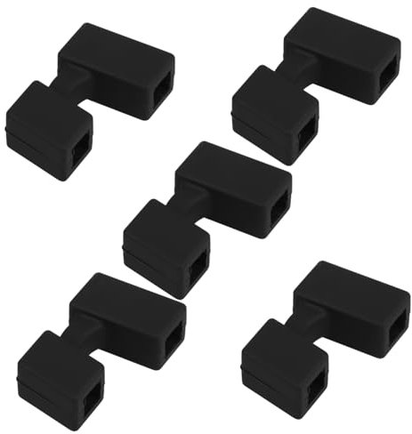 COLLBATH 5 Pezzi Allenatore Per Bacchette in Silicone Antiscivolo Impugnatura Per Principianti Bambini E Anziani Strumento Per Allenamento Bacchette