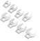 HEIBTENY 8 chiavi a forchetta con attacco da 3/8, chiave metrica da 10 a 19 mm