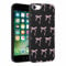 Phoona Bow Pattern Phone Case for iPhone 7/8 / SE 2020 / SE 2022 4,7, Cute Aesthetic Design Print Funda with TPU Silicone Shockproof Protection Soft Phone Cover for Women Girls, 01