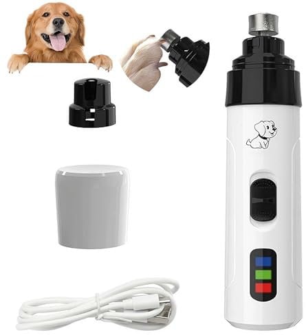 Silent Groom Pro Nail Grinder, Heusom Silent Groom Pro Nail Grinder, Silent Pro Dog Nail Trimmer, Silent Pro Nail Grinder for Dogs And Cats