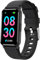BRIBEJAT Montre Connectée Homme Femmes, 1.47'' Smartwatch，123 Modes Bracelet de Fitness avec Cardiofrequencemetre, Sommeil，Etanche IP68 Bracelet Connectée Montre pour Android iOS, Noir