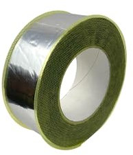 Alu Butyl Dichtband 50mm / 75mm / 100mm x 10m – Selbstklebend, Wasserdicht, UV-beständig – Reparaturband für Dach Fenster Rohr Wohnmobil Boot – Aluband Extra Stark Butylband (50mm - 10m)