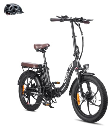 Fafrees F20 PRO E-Bike Klapprad Elektrofahrrad 20 Zoll Fatbike, 250W Motor 36V 20AH Akku, 20 * 3,0 Zoll Mountainbike Elektrofahrrad 40 Nm