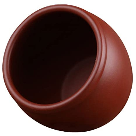 Cabilock Gongfu Teacup Elegant Purple Clay Tea Cup for Home and Office Use Multi-Purpose Drinking Cup for Tea Tasting and Daily Enjoyment Compact and Portable Design
