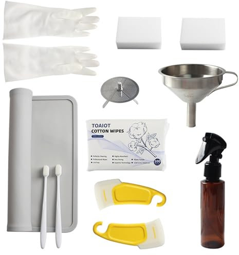 3D-Drucker-Werkzeug-Set, Reinigung, Basiswerkzeug, Filterschaber, Entfernungswerkzeug, Gummiauflage für SLA, DLP, LCD, 3D-Drucker, Zubehör