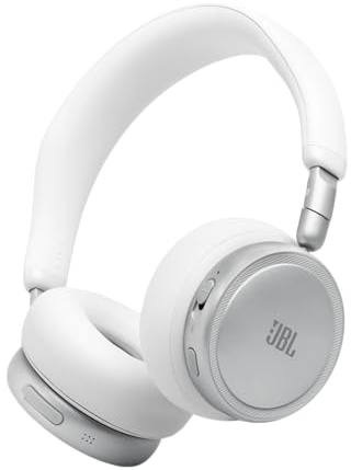 JBL Live 680NC Kabellose On‑Ear‑Kopfhörer mit Noise Cancelling, Weiß | Bluetooth 6.0, Personalisierbar mit der JBL Headphones App, bis zu 80 Stunden, Spatial Sound und Hi-Res Audio