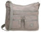 ENRICO BENETTI Unisex Frances Handbag, Middengrijs