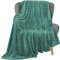 Utopia Bedding Fleecedecke Leichte Decke für Bett, Couch oder Sofa, Geeignet für alle Jahreszeiten [152x127 cm, Celadon]