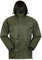 Mountain Warehouse Pakka wasserdichte Herren Jacke zusammenfaltbare Regenjacke Windjacke Kapuze Tragebeutel Camping Outdoor, Herbst Khaki Small