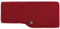 LIERYS Fine Merino Stirnband Damen/Herren/Kinder (7,5-10 cm breit) - Made in Germany - mit Merinowolle - Ohrenwärmer gefüttert mit Baumwolle - One Size (53-60 cm) - Herbst/Winter dunkelrot One Size