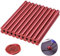 Fippy 20PCS Glue Gun Sealing Wax Sticks 11mm for Wax Seal Stamp, Red Wax Sealing Sticks, Great for Wedding Invitations, Cards Envelopes, Gift Wrapping