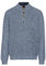 camel active Herren Stricktroyer aus Baumwollmix Denim Blau, Menswear-XXL