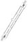 LIGHT HERO - 2er-Pack Halogenstab 400 Watt R7s 118mm 827 warmweiß dimmbar 220-240V 2700K ersetzt 500W / Halogen/Halogen Leuchtmittel/Halogenstab/Halogenstab R7s / Halogen R7s
