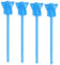 4 Stück Farbrührer, Epoxidharz Zubehör Farbrührer, Wiederverwendbarer Epoxidharz Rührer, Farbmischer Epoxidharz Mixer, Malen - Einfach zu Säubern für Epoxid,Keramikglasur