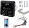 Cpolebev Marine Radio FM AM MP3 Media Player Boat Stereo Waterproof Bluetooth USB AUX Receiver for UTV ATV SPA RZR Easy to Use