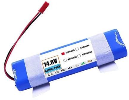Batterie Lithium 14,8 V 12800 MAh For Aspirateur Robot ILIFE V3s Pro V50 V5s Pro V8s V80 Max B5 Max S5 Pro X750(4000mAh)