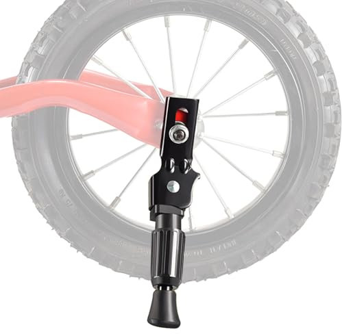 JDCMEI 14 Zoll Einseitiger Stand, Höheverstellbar Fahrradständer Kinder, Ständer Kinderfahrrad, Kinderfahrrad Einseitiger Stand, Fahrradständer für Kinder, Mountainbike, Rennrad Fahrräder und Klapprad