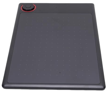 VELATEMOR Drawing Tablet, Digital Drawing Pad With Pen 8192 Levels Pressure Sensitivity, Graphics Tablet With M Key, Replaceable Paper Like Film, Support for Phone or PC