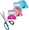 Nasara Kinesiologie Tape - 2er Set (1x Blau & 1x Pink) mit Bexfield Tape-Schere