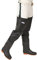 YAANCUN Stivali Coscia Pesca da Pioggia PVC Giro Ispessimento Waders Pantaloni Pescatore con Stivali Pantaloni da Laghetto