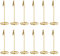 Tincogo 12pcs Place Card Holder Memo Holder Clip Photo Holder Table Number Holder Gold