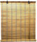 Bambusrollo Fenster Sichtschutz Rollos in Bambus Raffrollos aus Holz Einfache Montage (B110 x H225 cm, Braun)
