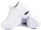 Hitmars Zapatillas Deportivas de Mujer Zapatos Running Fitness Outdoor Sneaker Casual Mesh Transpirable Comodas Calzado Blanco 2 Talla 41