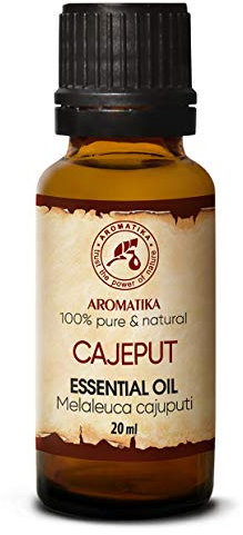 Cajeput Ätherisches Öl 20 ml - Rein & Natürlich - Aromatherapie - Diffusor - Duftlampe - Feinste Düfte