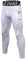 LNJLVI Kompressionshosen Herren Workout Sport-Leggings Atmungsaktiv Fitness Strumpfhosen Lange Running-Hosen(Weiß,XXL)