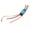 Dilwe RC Brushless ESC Elektronischer Geschwindigkeitsregler Zweiwege-Steuerung für RC-Car, Schiffe, Unterwasserpropeller Zubehör (40A)