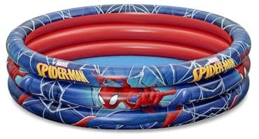 Bestway Spider-Man - Piscina de 3 Anillos (12 x 1,22 x 30 cm)
