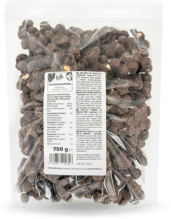 KoRo - Bocados de avellanas en chocolate negro 750 g