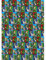 Offizielles Minecraft Geschenkpapier, 2 Bögen, 2 Etiketten, Geschenkpapier für Geschenke, offiziell lizenziertes Geschenkpapier