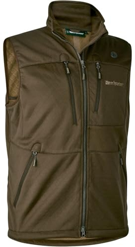 Deerhunter Excape Softshell Waistcoat Art Green XXX-Large Green - Hunting cap camouflage safety for Men