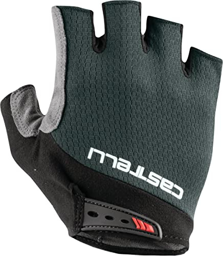 CASTELLI Entrata V Herren-Handschuh für Rennrad und Gravel Biking, Rindengrün, Größe XL