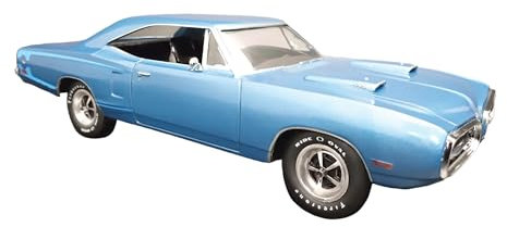 MPC AMT - 1/25 1970 Dodge Coronet Super Bee - Plastikmodellbausatz, Transparent, Weiß