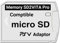 Xahpower SD2Vita 6.0 Micro SD Memory Card Adattatore per PS Vita, Ultimate 6.0 Versione Compatibile con PSV 1000/2000 3.65 HENkaku Enso System