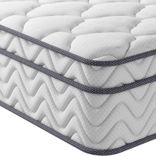 Vesgantti 30cm Höhe Matratze H3 7-Zonen 160x200cm Taschenfederkernmatratze Mittelfeste Orthopädischem Kaltschaummatratze Öko-Tex Zertifiziert Matratzen Klassik BoxTop