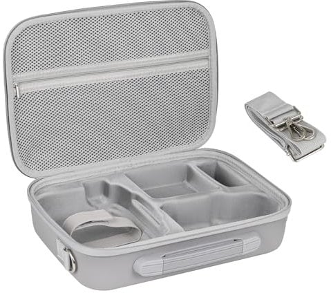 LINGHUANG Mini 4 PRO Case,Portable Hard Carrying Case with Should Strap, Storage Bag for DJI Mini 4 Pro Fly More Combo and Remote Controller Accessories