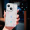 VALRION Compatible with iPhone 15 Plus 3D Luminous Stars Phone Case Glow in The Dark Noctilucent Bling Case for Women Girly Soft Slim TPU Shockproof Sparkly Light up Transparent Phone Cover,Clear