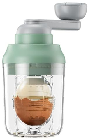 Shaker per uova strapazzate, spinner per uova d'oro | Omogeneizzatore portatile per uova - Utensili da cucina Girauova per uova dorate sode, frullatore per uova dorate, cuscinetto in gomma antiscivolo